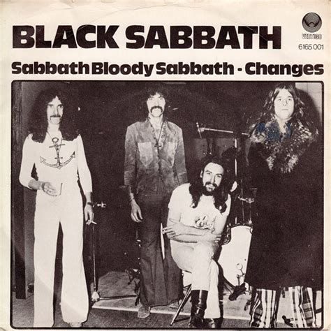 black sabbath songs changes